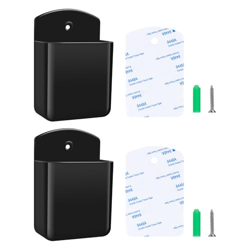 Modern 2 PCS Remote Control Holders Wall Mount, Self Adhesive TV