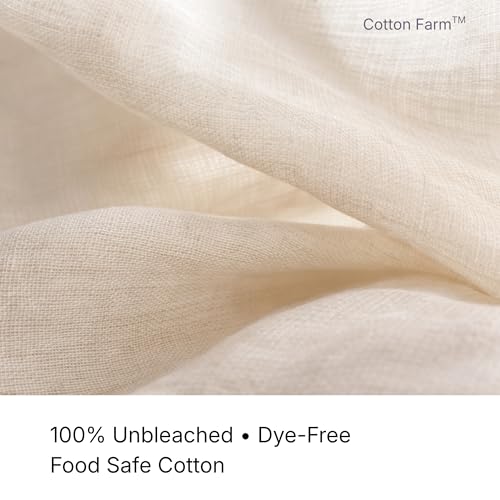 Smart Home Cotton Farm Grade 100 XL Cheese Cloth for Straining & Essentials