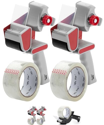 refined Mr. Pen- Heavy Duty Packing Tape Dispenser Gun, 2 Inch, Set