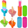 AIERSA 8pcs Popsicle Holders and Ice Pop Sleeves