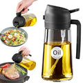 Smart Home YARRAMATE 16oz/470ml Glass Olive Oil Sprayer for