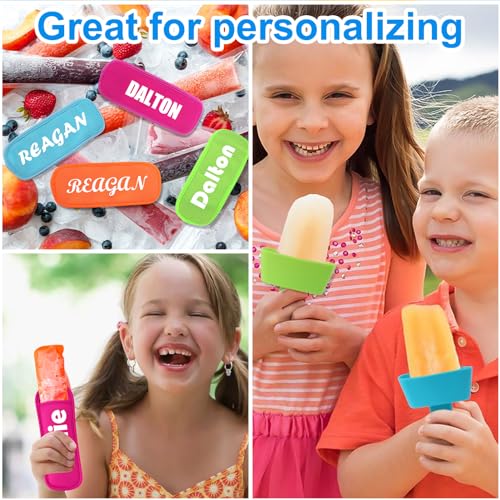 AIERSA 8pcs Popsicle Holders and Ice Pop Sleeves