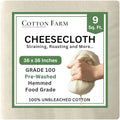Smart Home Cotton Farm Grade 100 XL Cheese Cloth for Straining & Essentials