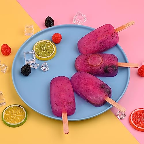 WMKGG Popsicle Silicone Molds Set, 2 PCS Ice Cream
