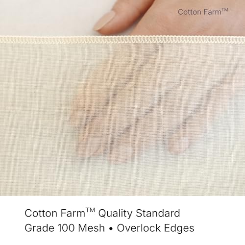 Smart Home Cotton Farm Grade 100 XL Cheese Cloth for Straining & Essentials
